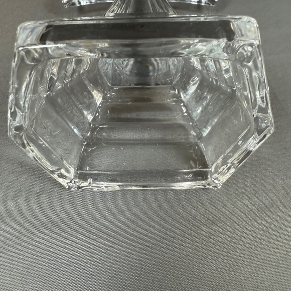 Clear Glass Cross Tabletop Decor Religious Christian Display Stand - Picture 5 of 8